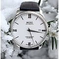Оригинальные часы Mido Mido Baroncelli M027.408.16.018.00 механические калибр механизма mido calibre 80 cosc si (на базе eta c07.821) общий вид