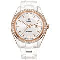 Rado Rado Hyperchrome Automatic Diamonds R32524012 Automatic R32524012 механические женские часы белый циферблат, браслет высокотехнологичная керамика — вид спереди