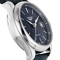 Longines Longines Master Collection L2.128.4.92.0 механические женские часы часы крупный план синий циферблата