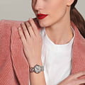Longines Longines PrimaLuna L8.115.4.71.6 женские часы серебристый циферблат на запястье