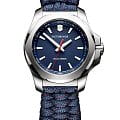 Victorinox Victorinox I.N.O.X. V 241770  241770 кварцевые женские часы синий циферблат, браслет тканевый — вид спереди