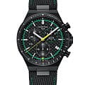 Certina Certina DS-7 Chronograph Padel Edition by Marta Ortega C043.417.38.201.10  C0434173820110 кварцевые мужские часы  черный циферблат, браслет тканевый — вид спереди