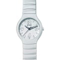 Rado Rado True R27696012  R27696012 кварцевые женские часы белый циферблат, браслет высокотехнологичная плазменная керамика — вид спереди