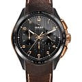 Rado Rado Hyperchrome Automatic Chronograph R32168155 Automatic R32168155 механические мужские часы  черный циферблат, браслет кожаный — вид спереди