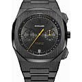 D1 Milano D1 Milano Cronografo CHBJ11  CHBJ11 кварцевые мужские часы черный циферблат, браслет нержавеющая сталь с pvd-покрытием — вид спереди