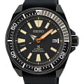 Seiko Seiko Prospex SRPH11K1  SRPH11K1 механические мужские часы черный циферблат, браслет силикон — вид спереди