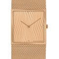 Jacques Lemans Jacques Lemans Design Collection 1-2094L  1-2094L кварцевые женские часы золотой циферблат, браслет нержавеющая сталь — вид спереди