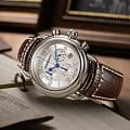 Aerowatch Aerowatch 1942 83926 AA07  швейцарские мужские часы на браслете кожаный боковой вид