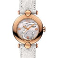 Tissot Tissot Pretty Lady 18K Gold T918.210.76.117.00  T9182107611700 кварцевые женские часы перламутровый циферблат, браслет кожаный — вид спереди