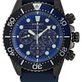Seiko Seiko Prospex SSC701P1  SSC701P1 кварцевые мужские часы синий циферблат, браслет силикон — вид спереди