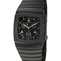 Rado Rado Sintra R13764152  R13764152 кварцевые мужские часы  черный циферблат, браслет высокотехнологичная керамика — вид спереди