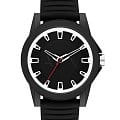Armani Exchange Armani Exchange Outer Banks AX2520  AX2520 кварцевые мужские часы черный циферблат, браслет силикон — вид спереди