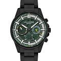 Lee Cooper Lee Cooper LC07817.670  LC07817.670 кварцевые мужские часы зеленый циферблат, браслет нержавеющая сталь с ip-покрытием — вид спереди
