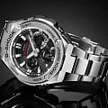 Casio Casio G-Shock GST-S110D-1ADR (GST-S110D-1A) GST G-Steel, наручные мужские часы фото под углом