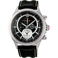 Orient Orient TD0T002B (FTD0T002B)  FTD0T002B кварцевые мужские часы черный циферблат, браслет 18-каратное желтое золото — вид спереди