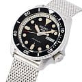 Seiko SRPD73K1 мужские часы застежка крупным планом