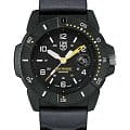 Luminox Luminox Navy SEAL 3600 XS.3601  XS.3601 кварцевые мужские часы черный циферблат, браслет полиуретан — вид спереди