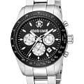 Roberto Cavalli Roberto Cavalli Uomo Chrono RC5G046M1065  RC5G046M1065 кварцевые мужские часы черный циферблат, браслет нержавеющая сталь — вид спереди