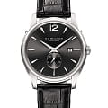 Hamilton Hamilton Jazzmaster Small Second Auto H38655785  H38655785 механические мужские часы черный циферблат, браслет кожаный — вид спереди