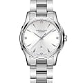 Hamilton Hamilton Jazzmaster Lady Auto H32315111  H32315111 механические женские часы серебристый циферблат, браслет нержавеющая сталь — вид спереди