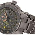 Aviator Aviator Airacobra V.1.37.7.305.5, airacobra швейцария мужские часы на браслете нержавеющая сталь с pvd-покрытием боковой вид