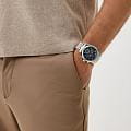 Slazenger Slazenger SL.09.2316.2.01 кварцевые мужские часы часы крупный план синий циферблата