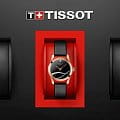 Tissot Tissot T-Wave T112.210.36.051.00 t-lady швейцарские женские часы на браслете кожаный боковой вид