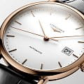 Longines Longines Elegant Collection L4.787.8.12.4  наручные мужские часы фото под углом.