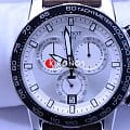 Tissot T1256171603100 наручные мужские часы застежка крупным планом