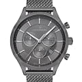 Jacques Philippe Jacques Philippe Gallant JPQGC038247  JPQGC038247 кварцевые мужские часы серый циферблат, браслет сталь с ip покрытием — вид спереди