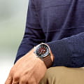 Longines Longines Legend Diver Watch L3.774.4.60.2 мужские часы  циферблат на запястье
