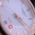 Tissot Tissot PR 100 Lady Small T101.010.22.111.01 кварцевые женские часы часы крупный план перламутровый циферблата