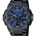 Casio Casio G-Shock GST-B400BD-1A2 GST G-Steel GST-B400BD-1A2 электронные женские часы синий циферблат, браслет сталь с ip покрытием — вид спереди