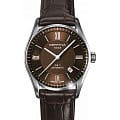 Certina Certina C006.407.16.298.00  C0064071629800 механические мужские часы коричневый циферблат, браслет кожаный — вид спереди