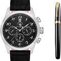 Santa Barbara Polo & Racquet Club Santa Barbara Polo & Racquet Club Noble SB.1.10551-1  наручные мужские часы фото под углом.