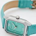 Anne Klein Anne Klein Leather 3969AQUA женские часы бирюзовый циферблат на запястье