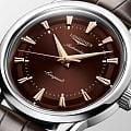 Longines Longines Conquest Heritage L1.649.4.62.2 мужские часы зеленый циферблат на запястье