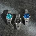Citizen Citizen Automatic NH7530-52L механические мужские часы часы крупный план голубой циферблата