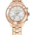 Swarovski Swarovski Octea Lux Sport 5612194  5612194 кварцевые женские часы серебристый циферблат, браслет нержавеющая сталь с pvd-покрытием — вид спереди