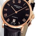 Certina Certina C017.407.36.053.00 ds podium швейцарские мужские часы на браслете кожаный боковой вид