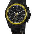 Jacques Lemans Jacques Lemans 1-1799S  1-1799S кварцевые мужские часы черный циферблат, браслет  — вид спереди