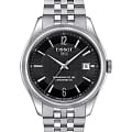Tissot Tissot Ballade Powermatic 80 COSC T108.408.11.057.00 Ballade T1084081105700 механические мужские часы черный циферблат, браслет нержавеющая сталь — вид спереди