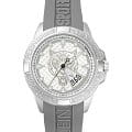 Plein Sport Plein Sport Touchdown PSFBA0623  PSFBA0623 кварцевые мужские часы белый циферблат, браслет силикон — вид спереди