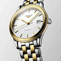 Longines Longines Flagship L4.974.3.22.7, flagship швейцария женские часы на браслете сталь c pvd покрытием боковой вид