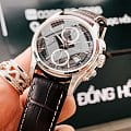 Hamilton Hamilton Jazzmaster Auto Chrono H32616533, jazzmaster швейцария мужские часы на браслете кожаный боковой вид