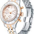 Swarovski Swarovski Octea Chrono 5672937  швейцарские женские часы на браслете нержавеющая сталь с pvd-покрытием боковой вид