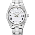Seiko Seiko Prospex SUR465P1  SUR465P1 кварцевые женские часы  белый циферблат, браслет нержавеющая сталь — вид спереди