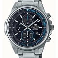 Casio Casio Edifice EFR-S572D-1A EFR EFR-S572D-1A кварцевые мужские часы синий циферблат, браслет нержавеющая сталь — вид спереди