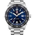 Luminox Luminox Pacific Diver XS.3123  XS.3123 кварцевые мужские часы  синий циферблат, браслет нержавеющая сталь 316l — вид спереди