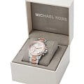 Michael Kors Michael Kors Everest MK7214 кварцевые женские часы часы крупный план белый циферблата